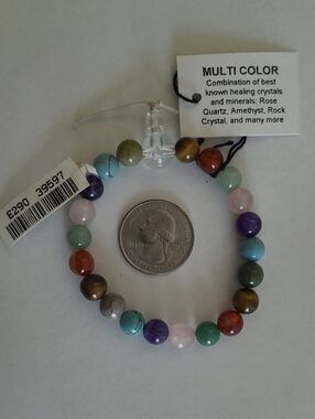 Multi-Crystal Chakra Bracelet